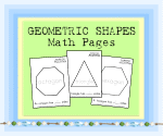 Shapes Math Pages