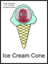 Ice Cream Cone Bulletin Board 