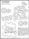 Free Printable Octopus Puppet