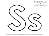 link to letter s template