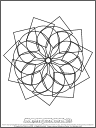Free Coloring Page: Mandala 8