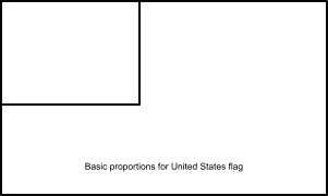 american flag template